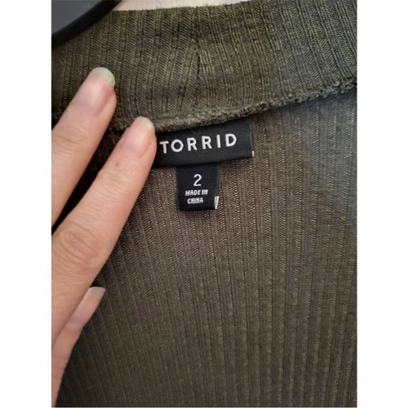 Torrid Ribbed Cardigan - Picture 3 of 4